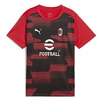 [해외]푸마 AC Milan 주니어 프리매치 반팔 티셔츠 3140939400 For All Time Red / Black