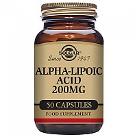 [해외]SOLGAR Alpha Lipoic Acid 200mgr 50 Units 3138035907 Golden