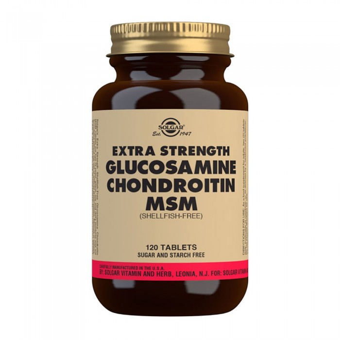 [해외]SOLGAR Glucosamine Chondroitin MSM 120정 3140917288
