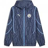 [해외]푸마 Manchester City FC 경기 전 후드티 3140940187 Inky Blue / Team Light Blue