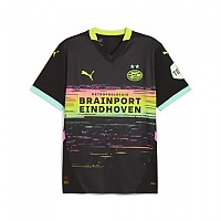 [해외]푸마 Psv Eindhoven Away 반팔 티셔츠 3140940358 Black / Yellow Alert