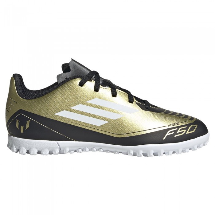 [해외]아디다스 F50 Club Messi TF 축구화 3141105124 Gold Met / Ftwr White / Core Black