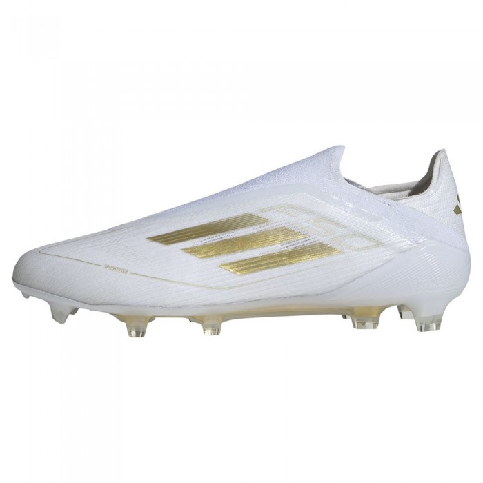 [해외]아디다스 F50 Elite Laceless FG 축구화 3141105139 Ftwr White / Gold Met / Ftwr White