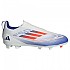 [해외]아디다스 F50 League Laceless FG/MG 축구화 3141105170 Ftwr White / Solar Red / Lucid Blue