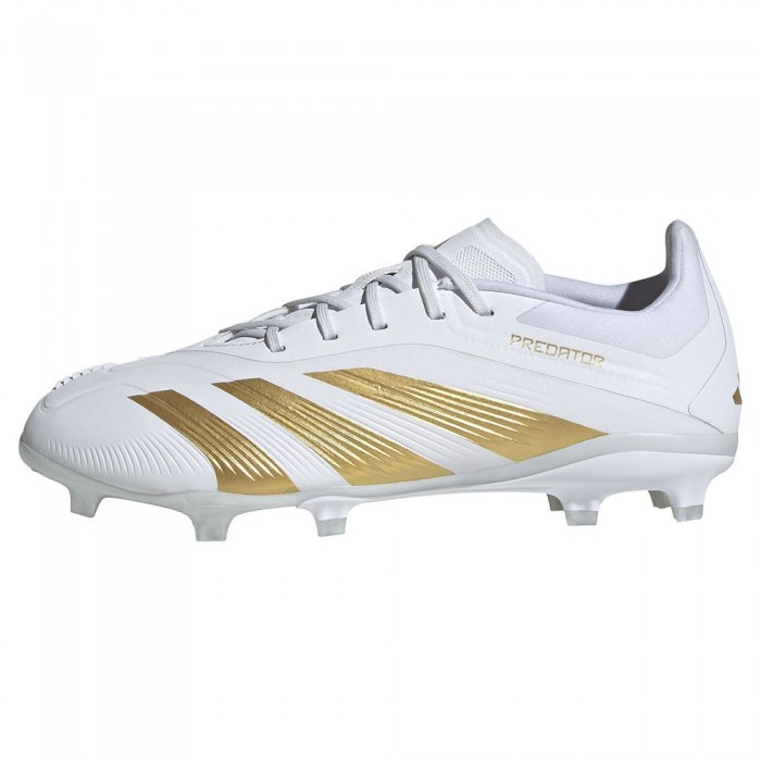 [해외]아디다스 Predator Elite FG 축구화 3141105260 Ftwr White / Gold Met / Ftwr White