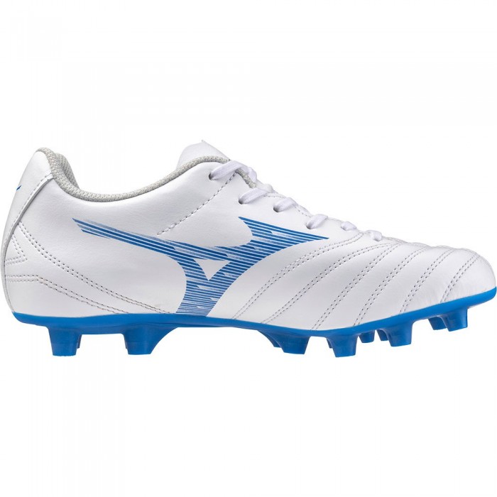 [해외]미즈노 Monarcida Neo III Select FG 축구화 3141103233 White / Laser Blue