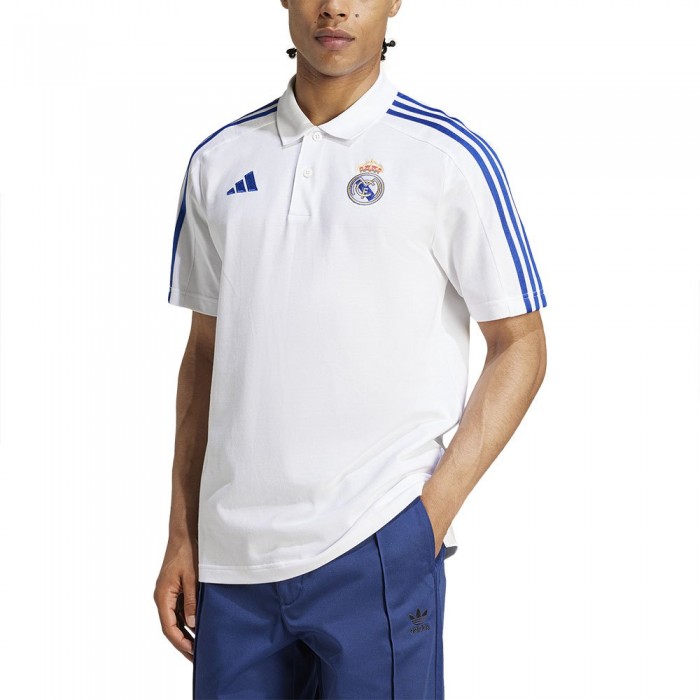 [해외]아디다스 Real Madrid DNA 반팔 폴로 셔츠 3141050574 White