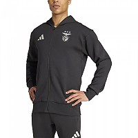 [해외]아디다스 Benfica Lisboa Anthem 풀지퍼 스웨트셔츠 3141081655 Black / Grey Two