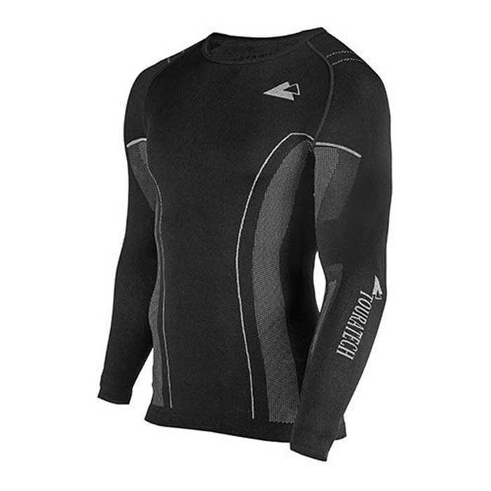 [해외]투라텍 Primero Allroad2 compression 긴팔 베이스 레이어 3141190197 Black