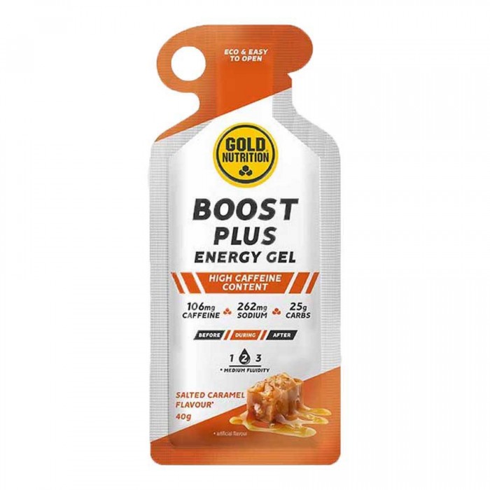 [해외]GOLD NUTRITION 뉴트럴 에너지 젤 박스 Boost Plus 40g 16 단위 7140664182 Multicolor