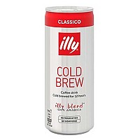 [해외]ILLY 콜드 브루 커피 음료 250ml 7141119476 Brown