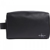 [해외]캘빈클라인 JEANS Monogram Soft Washbag 세면도구 가방 7140907983 Black