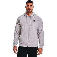 [해외]언더아머 Rival 플리스 풀지퍼 스웨트셔츠 7139073703 Mod Gray Light Heather / Onyx White