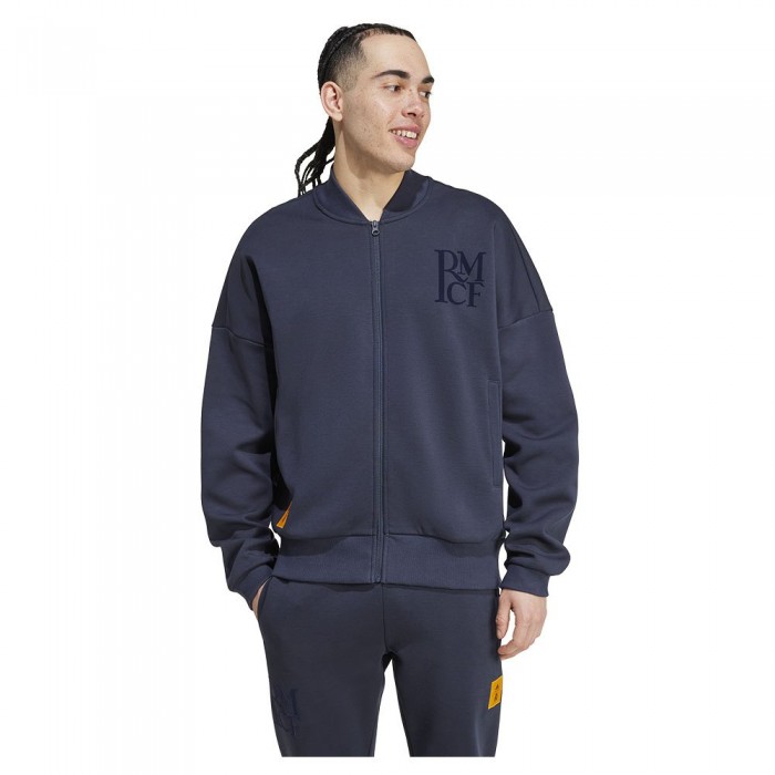 [해외]아디다스 Real Madrid SZN Doubleknit 트랙 자켓 12141125907 Night Navy