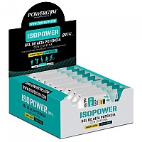 [해외]POWERGYM Isopower Gel 40g 24 단위 레몬 & 카페인 에너지 젤 상자 14138050056 Multicolor