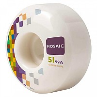 [해외]MOSAIC COMPANY 스케이트 바퀴 Rutor CS 51 mm 14140537784 White