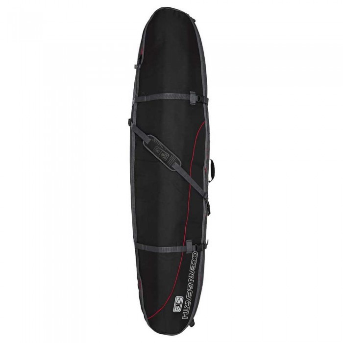 [해외]OCEAN & EARTH Triple Coffin Shortboard 8´0`` 14140344445 Black / Red