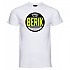 [해외]BERIK 반팔 티셔츠 14141084083 White / Black / Fluo Yellow