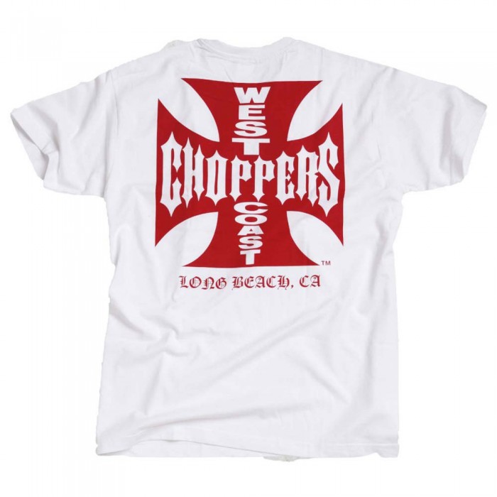 [해외]WEST COAST CHOPPERS OG Classic 반팔 티셔츠 14139013696 White / Red