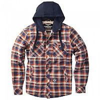 [해외]WEST COAST CHOPPERS Sherpa Lined Flannel 자켓 14139488805 Brown / Orange