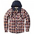 [해외]WEST COAST CHOPPERS Sherpa Lined Flannel 자켓 14139488805 Brown / Orange