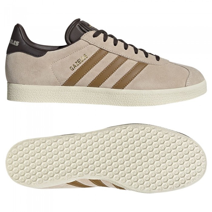 [해외]아디다스 Gazelle Los Angeles FC 운동화 141114705 Linen / Gold Ochre / Dark Brown