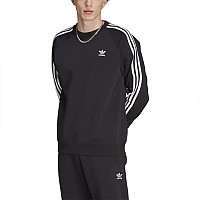 [해외]아디다스 ORIGINALS Adicolor Classics 3 Stripes Crew 후드티 141082585 Black