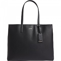 [해외]캘빈클라인 Must Medium Shopper Mono 쇼핑백 141052007 Black Monogram Pu