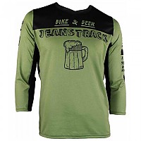 [해외]JEANSTRACK Bike And Beer 3/4 소매 엔듀로 저지 1137549617 Green