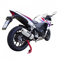 [해외]GPR EXHAUST SYSTEMS Albus EVO4 Honda CBR500 R 2023-2024 E5 Oval 인증된 슬립온 머플러 9141251660 White glossy / White glossy