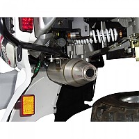 [해외]GPR EXHAUST SYSTEMS Deeptone ATV Aeon Cobra 400 Efi E4 2017-2020 라운드 전체 배기 시스템 형식 승인 9141251684 Brushed Stainless steel / Brushed Stainless steel