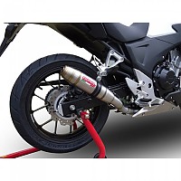 [해외]GPR EXHAUST SYSTEMS Deeptone Inox Honda CB500 X 2019-2024 E5 라운드 인증된 슬립온 머플러 9141251698 Brushed Stainless steel / Brushed Stainless steel