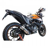 [해외]GPR EXHAUST SYSTEMS M3 Inox KTM Adventure 250 2020-2022 E5 라운드 인증된 슬립온 머플러 9141252006 Brushed Stainless steel / Brushed Stainless steel