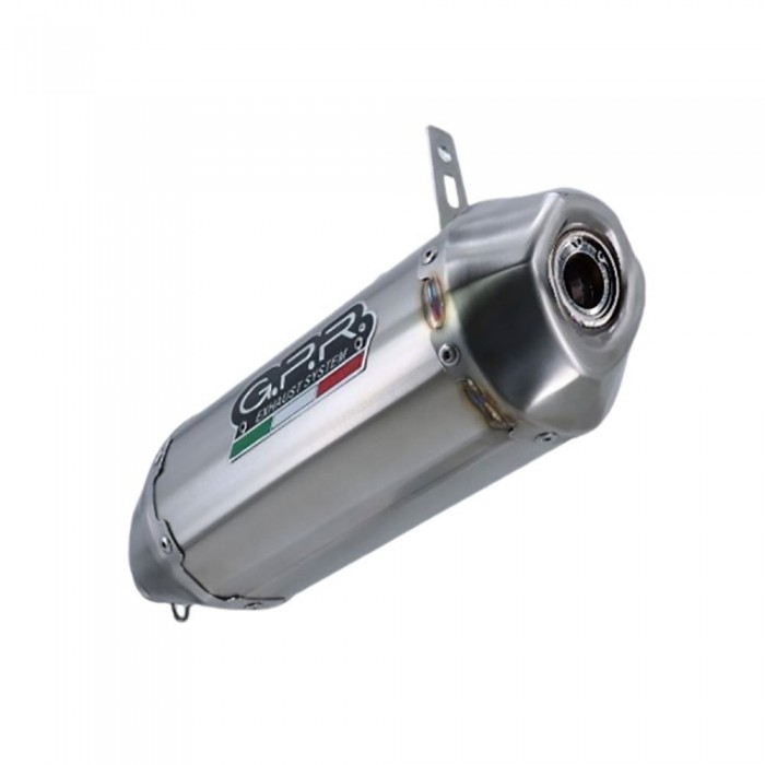 [해외]GPR EXHAUST SYSTEMS Pentacross Inox Can Am Outlander 1000 MAX XMR XTP 2012-2023 라운드 인증된 슬립온 머플러 9141252084 Brushed Stainless steel / Brushed Stainless steel