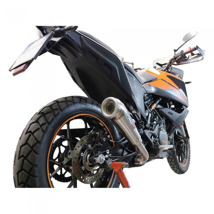 [해외]GPR EXHAUST SYSTEMS 파워cone Evo KTM Adventure 250 2020-2022 E5 Conical 인증된 슬립온 머플러 9141252106 Brushed Stainless steel / Brushed Stainless steel