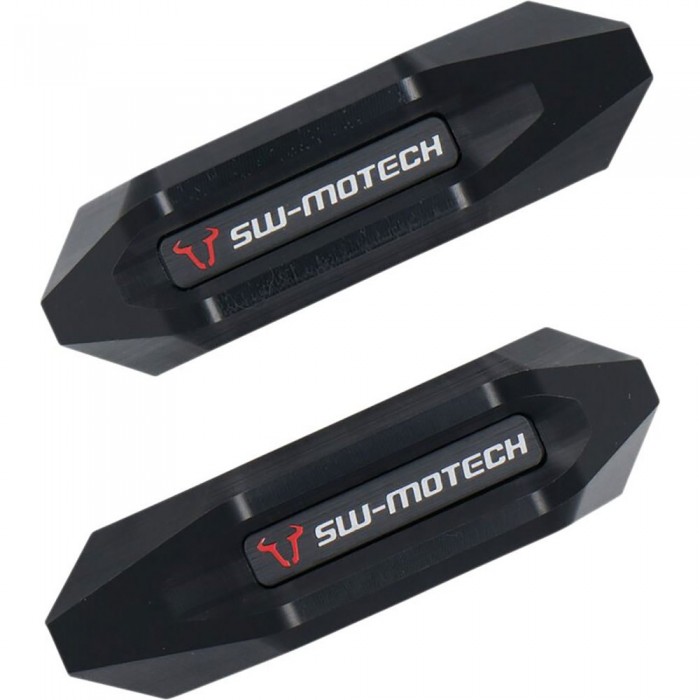 [해외]SW-MOTECH STP.00.590.10001/B 휠 액슬 보호대 2 단위 9141133992 Black