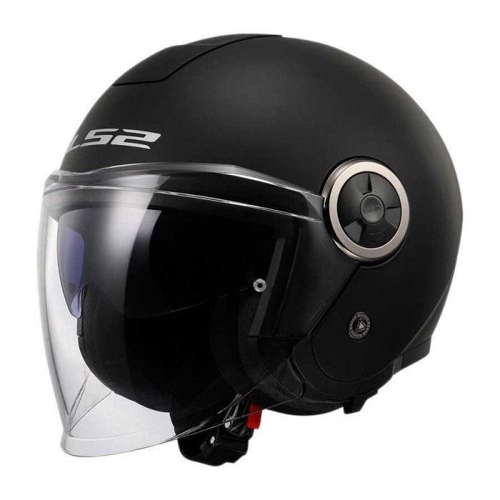[해외]LS2 OF620 Classy Solid 오픈 페이스 헬멧 9140764452 Matt Black