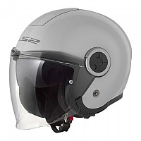 [해외]LS2 OF620 Classy Solid 오픈 페이스 헬멧 9140764455 Pearl Grey