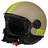 [해외]모모디자인 FGTR Classic 오픈 페이스 헬멧 9140653508 Mono Matt Sand / Lime