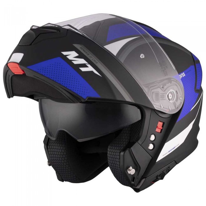 [해외]MT 헬멧s Genesis SV Cave 모듈형 헬멧 9140806116 Blue