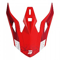 [해외]Shot Pulse Airfit 바이저 9141076620 Red Glossy