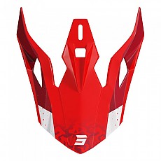 [해외]Shot Pulse Airfit 바이저 9141076620 Red Glossy