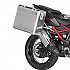 [해외]투라텍 ZEGA Mundo 31/38L Steel Black Rack Honda CRF1100L Africa Twin 2021 사이드 케이스 세트 9141190378 Silver / Silver