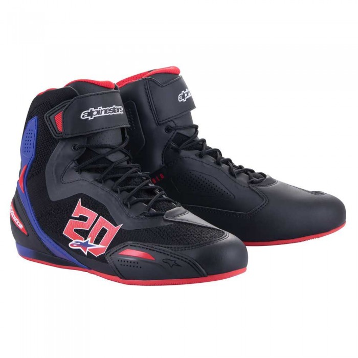 [해외]알파인스타 FQ20 Faster-3 Rideknit 오토바이 신발 9139592604 Black / Bright / Red / Blue