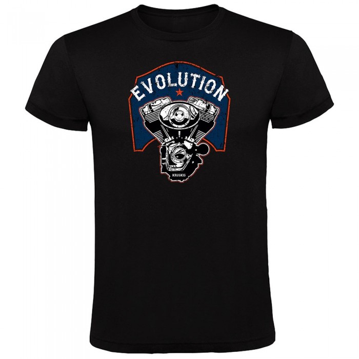 [해외]KRUSKIS Evolution Engine 반팔 티셔츠 9141047946 Black