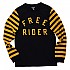 [해외]RIDING CULTURE Free Rider 긴팔 티셔츠 9140294470 Yellow / Black