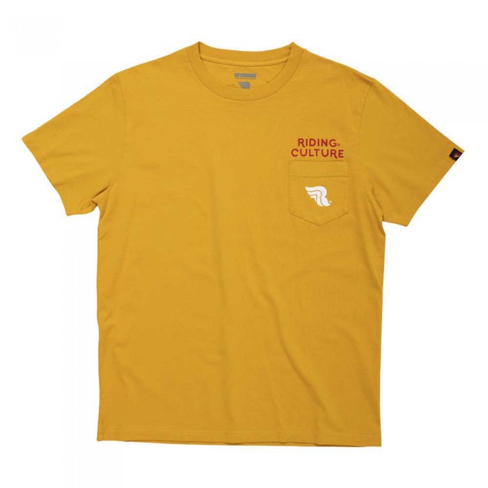 [해외]RIDING CULTURE Ride More WP 반팔 티셔츠 9140294491 Yellow