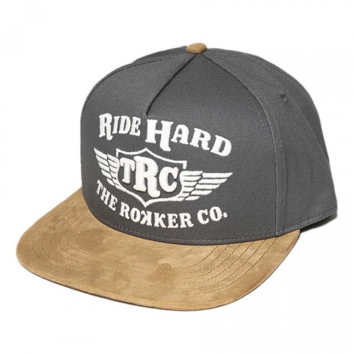 [해외]ROKKER Ride Hard 캡 9140913248 Grey / Beige