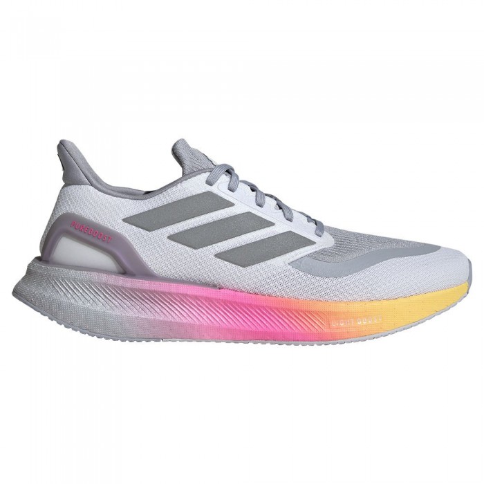 [해외]아디다스 Pureboost 5 러닝화 6141113350 Ftwr White / Silver Met / Spark