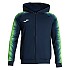 [해외]조마 Elite XI 풀지퍼 스웨트셔츠 6141261698 Navy / Fluor Green